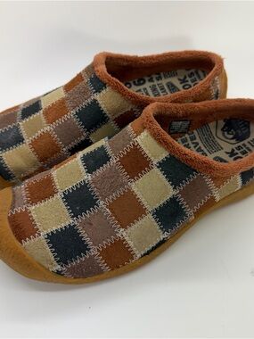 Keen Howser Harvest Patchwork Slides‎ Sz 9.5